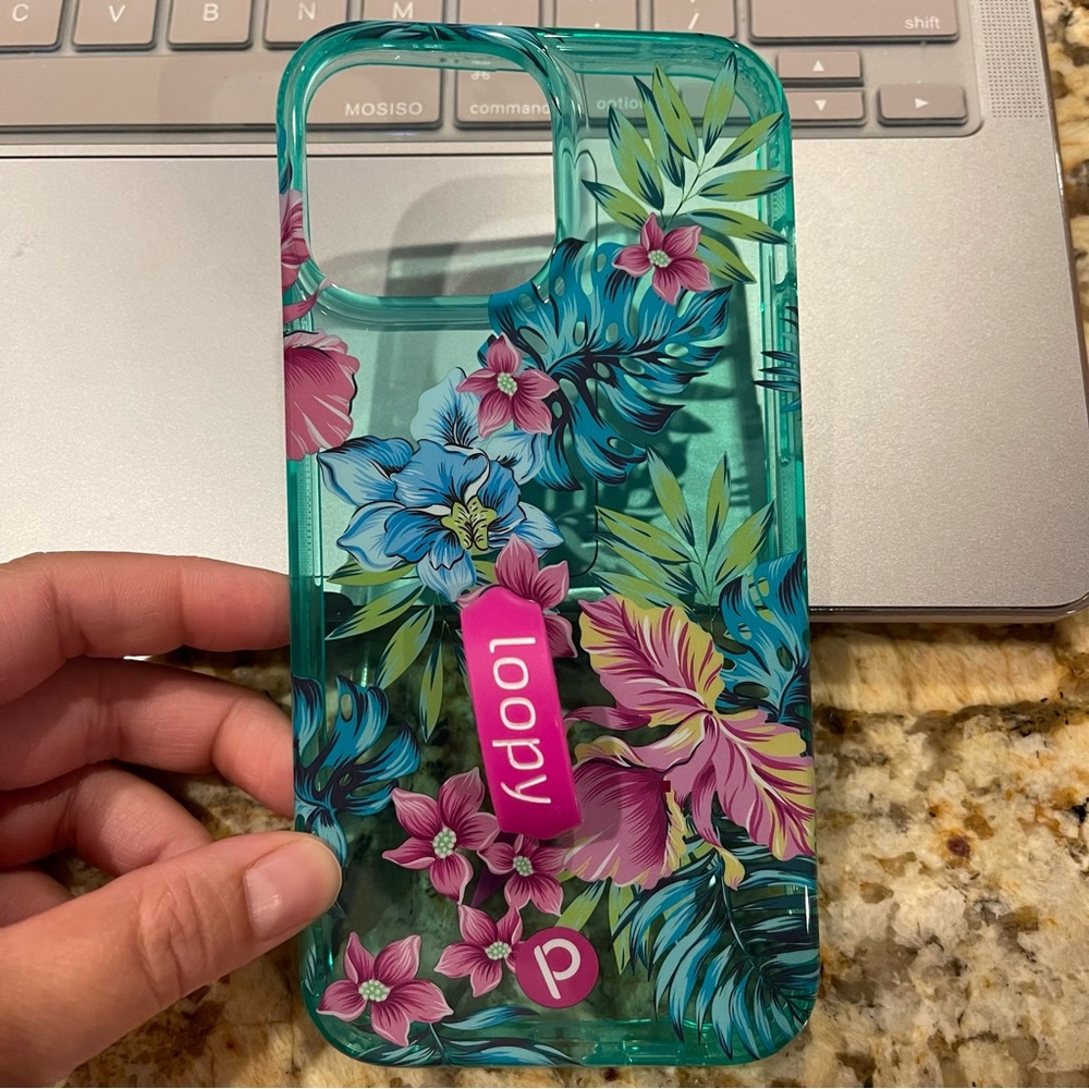 Sea Glass Floral Loopy for iPhone 12 Pro Max